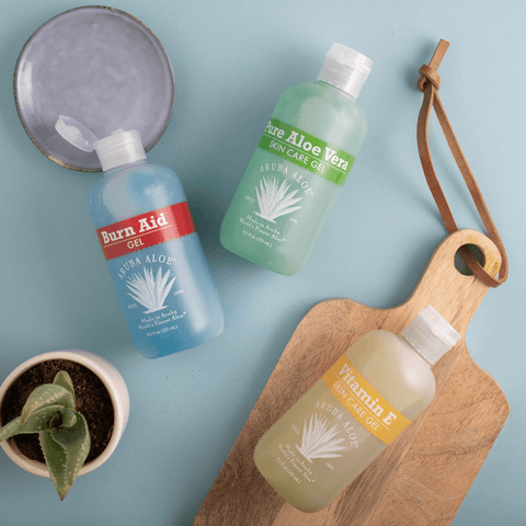 Aruba Aloe Skin Care Gel Trio 2