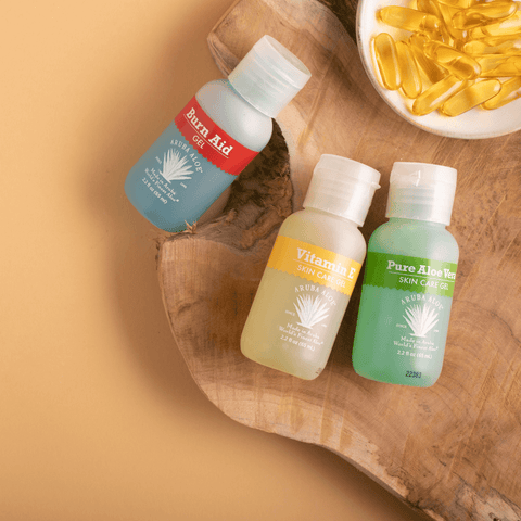 Aruba Aloe Skin Care Gel Trio 3