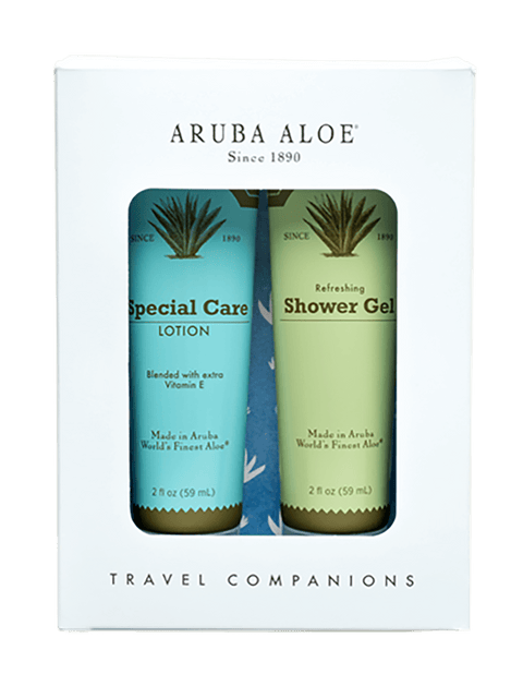 Aruba Aloe Verfrissende Shower Gel en Special Care Lotion (travel set)